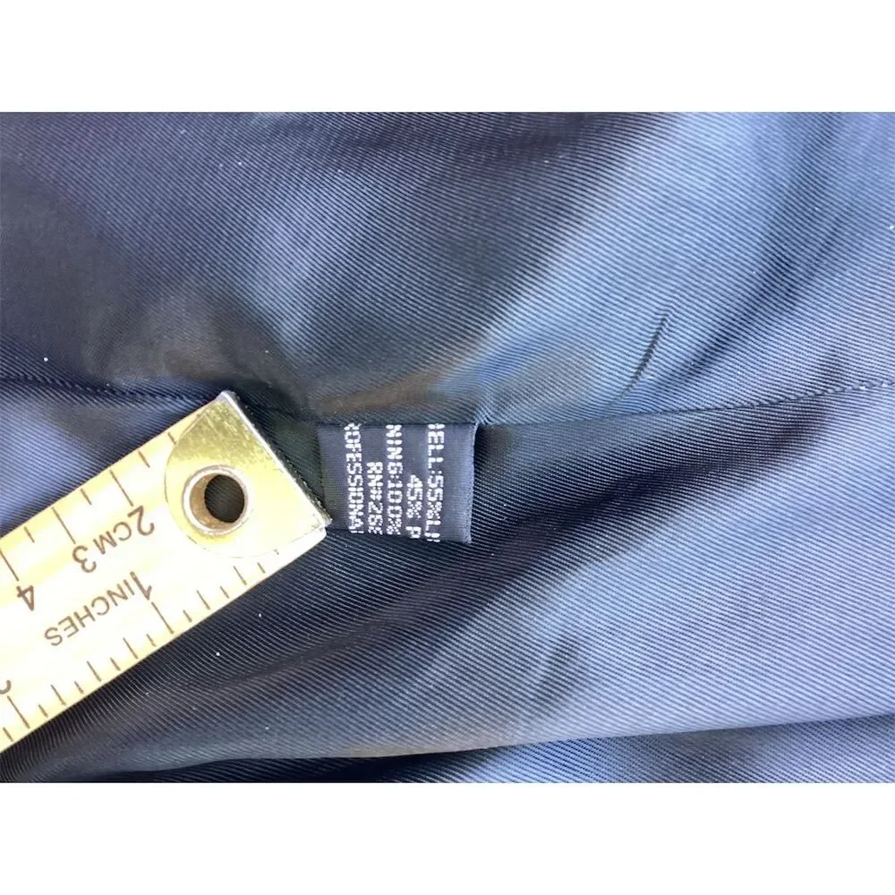 Vintage Hill & Archer Men's Gray Wool Tweed Blazer Size 42 L‎ Herringbone